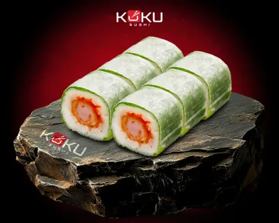 Printemps Roll Crevette Tempura Avocate(6 pièces)