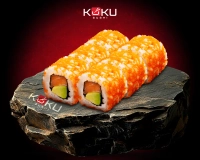 California masago saumon avocat
