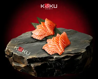 Sashimi saumon (10 pièces)