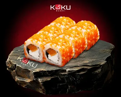 California masago saumon cheese