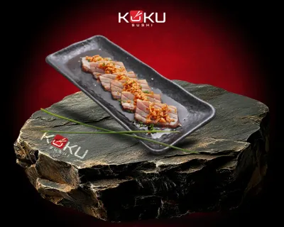 Tataki thon à l’huile de truffe