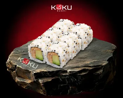 California saumon grillé avocat