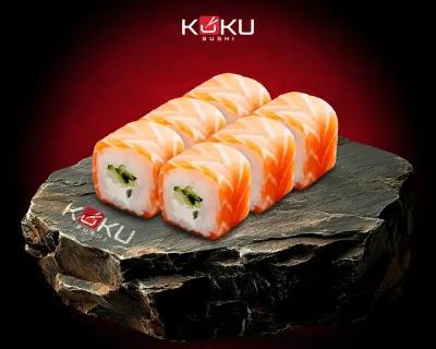 Saumon Roll Concombre Cheese (6 pièces)