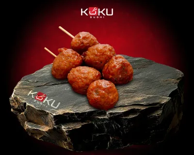 Yakitori Boulette de Poulet Saté (2 pièces)