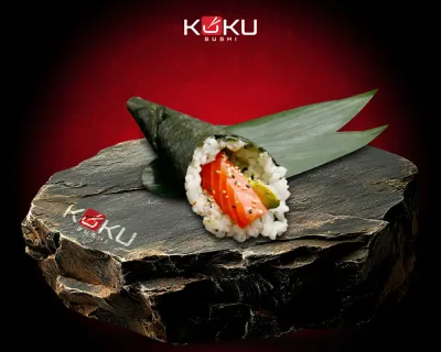 Témaki saumon avocat
